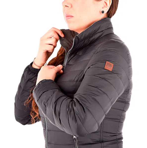 parka pluma mujer