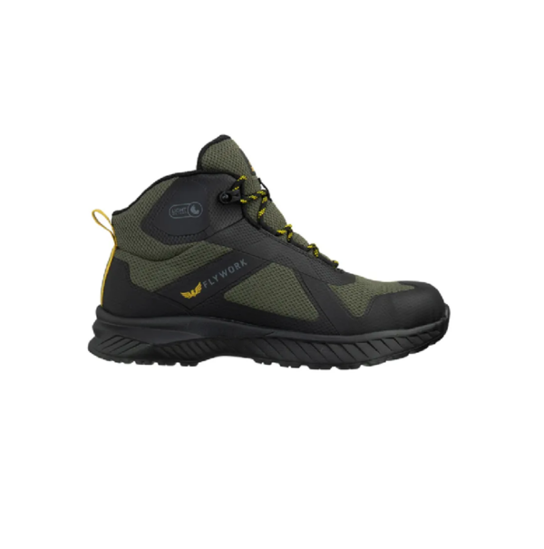 Zapatilla de Trabajo EDBK Fly Work 2 DK Green Black