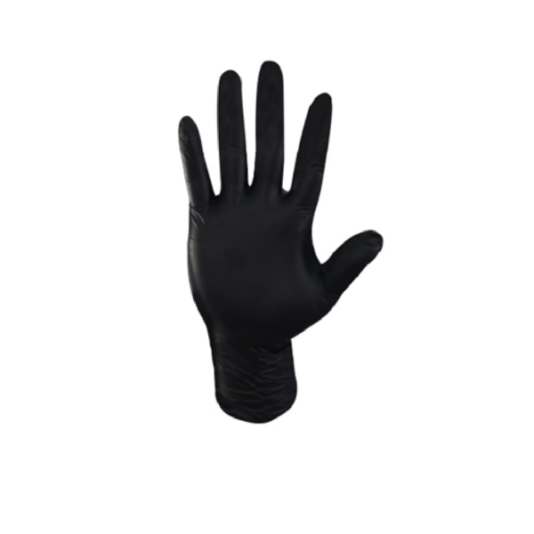 GUANTE DESCARTABLE NEGRO 3,5 GR ALLMAN
