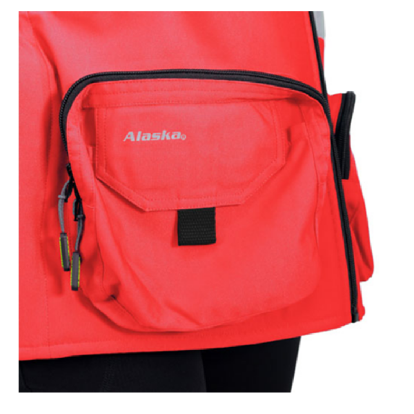 CHALECO GEOLOGO ALASKA XPERT HOMBRE ROJO
