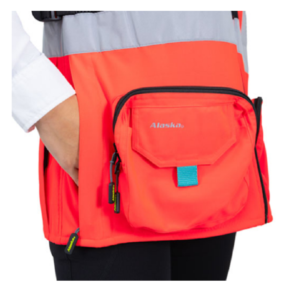 CHALECO GEOLOGO ALASKA XPERT MUJER ROJO