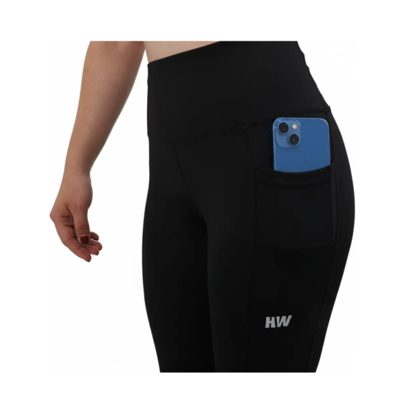 CALZA HW BIKER NEGRA