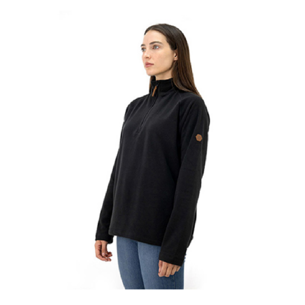 POLAR QUEBEC MAULLIN NEGRO MUJER
