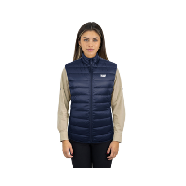 PARKA PLUMA HW PULLAY PRO MUJER S/MANGA BLUE