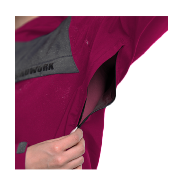 HARDSHELL HW NORWAY MUJER BURDEO